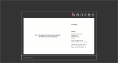 Desktop Screenshot of bensen.at